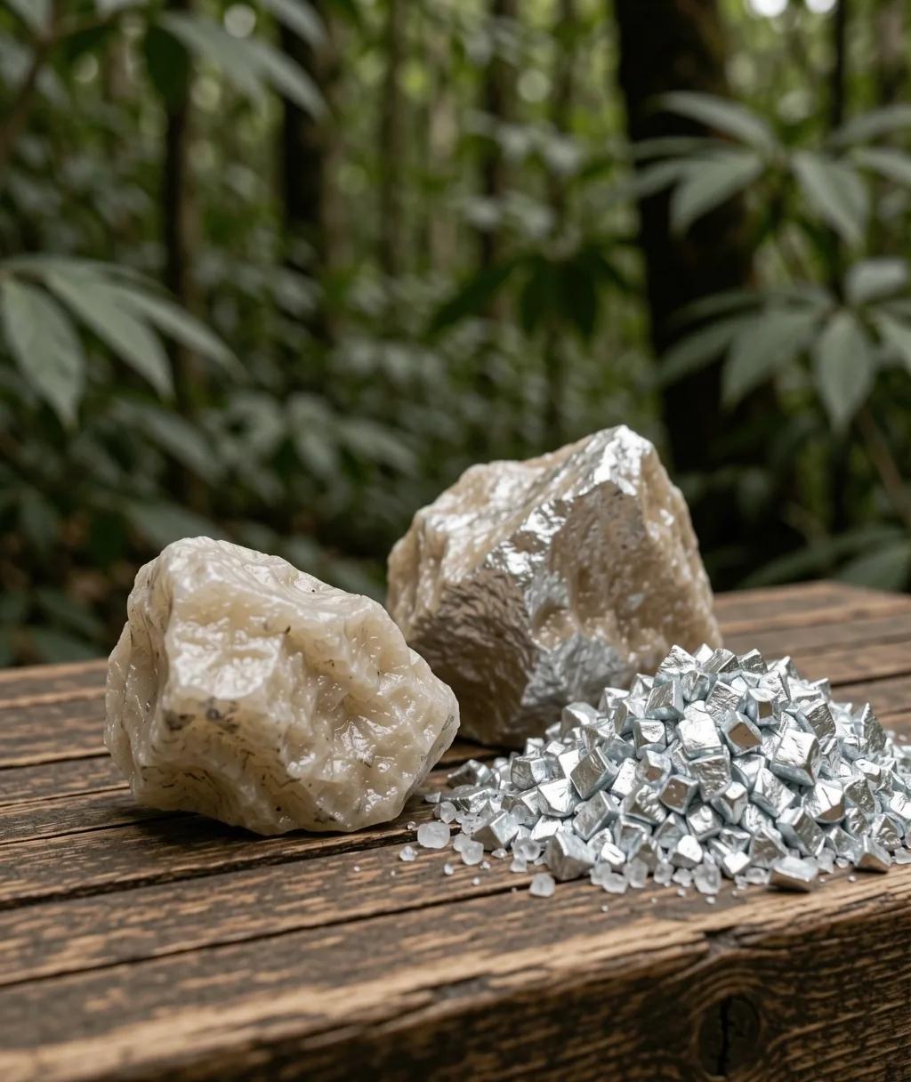 Natural mineral foundations